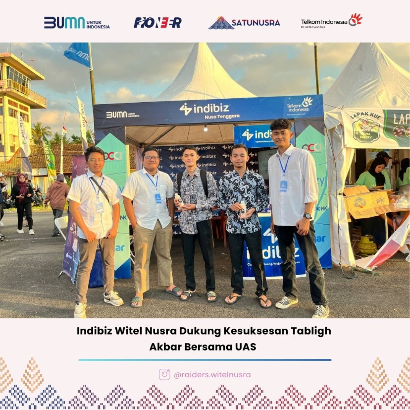 Indibiz Dukung Tabligh Akbar UAS di Lombok
