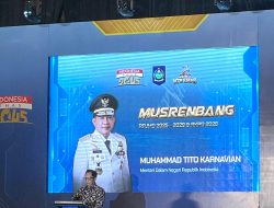Di Musrenbang, Mendagri Ajari Gubernur NTB Cara Mengelola Pemerintahan