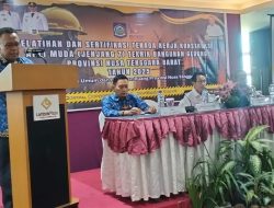 Upaya Tingkatkan Kualitas SDM Konstruksi, Dinas PUPR NTB Gelar Pelatihan dan Sertifikasi Ahli Muda Teknik Bangunan Gedung