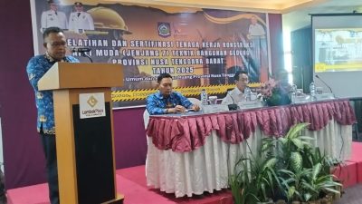 Upaya Tingkatkan Kualitas SDM Konstruksi, Dinas PUPR NTB Gelar Pelatihan dan Sertifikasi Ahli Muda Teknik Bangunan Gedung