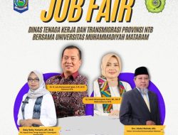 Disnakertrans NTB Gelar Job Fair Ramah Anak Muda di Universitas Muhammadiyah Mataram