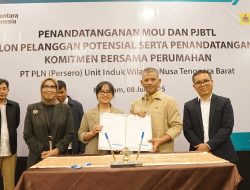 PLN Tandatangani Komitmen Sambungan Listrik 1.734 Rumah, Perkuat Listrik untuk Rakyat