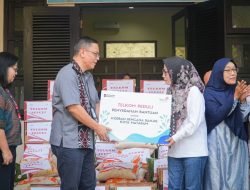 Telkom Indonesia Salurkan Bantuan untuk Korban Banjir di Kota Mataram