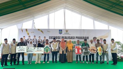 Baznas NTB Salurkan Bantuan Guru, Siswa, dan 300 Rumah Layak Huni