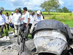 Gubernur Iqbal Tinjau Program Oplah di Lombok Tengah, Petani Kini Panen Tiga Kali Setahun