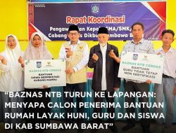 Lewat Program Baznas NTB Cerdas, Guru dan Siswa Beprestasi di Sumbawa Barat Peroleh Bantuan