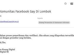 Pemprov NTB Laporkan Sejumlah Grup Facebook Meresahkan ke Komdigi