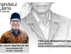 TGH Faisal dan Jejak NU struktural di NTB: Refleksi 100 Tahun Nahdlatul Ulama