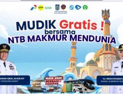 Pemprov NTB Buka Program Mudik Gratis, Pendaftaran 9–11 Maret 2026