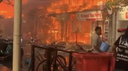 7 Bangunan Kafe dan Restoran Terbakar di Gili Trawangan