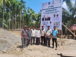 Peletakan Batu Pertama Mushalla BAZNAS NTB di Aceh Timur, Warga Sambut Penuh Haru