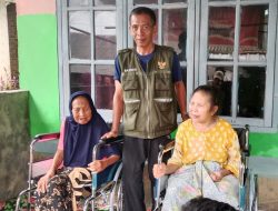 BAZNAS Lombok Timur Salurkan Kursi Roda dan Santunan Pengobatan untuk Warga Sakit di Terara