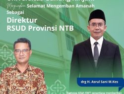 Iklan Ucapan selamat kepada Direktur RSUD NTB dari Universitas Gunung Rinjani