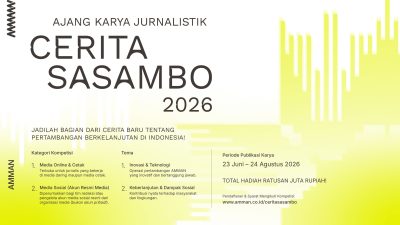 Ajang Anugerah Jurnalistik ‘Cerita Sasambo’ Kembali Digelar, AMMAN Perkuat Ekosistem Jurnalisme di NTB