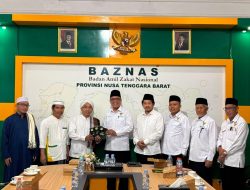 Dorong Transformasi Pengelolaan Zakat, Dr. L. Muhammad Iqbal, MA Paparkan Inovasi Digital Saat Terima Kunjungan BAZNAS Lombok Tengah