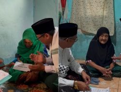Turun Langsung ke Kekeri, Pimpinan BAZNAS NTB Salurkan Bantuan Mustahik Tetap