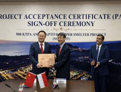 Smelter Tembaga AMMAN Resmi Rampung, Perkuat Hilirisasi dan Nilai Tambah Mineral Nasional