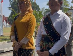 Gubernur Iqbal Pakai Pakaian Manggarai, Tegaskan NTB Bersama Korban Gempa Flores