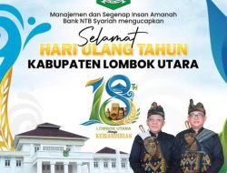 Iklan Ucapan Ulang Tahun Kabupaten Lombok Utara