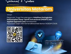 Iklan Unram Sebagai Penyelenggara Pelatihan Peningkatan Keterampilan Dasar Teknik Instruksional
