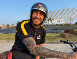 Ladislao Camara Kembali ke Lombok, Ajak Warga Sunset Ride di Eks Bandara Selaparang