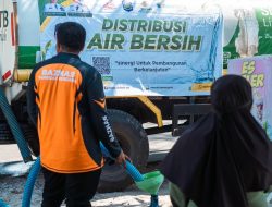 Terus Bergerak, BAZNAS NTB Salurkan 5.000 Liter Air Bersih di Lombok Barat